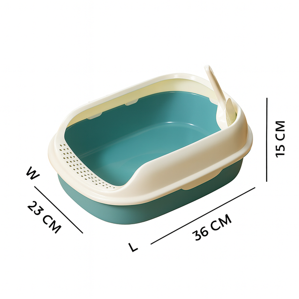 Cat Litter Tray With Scoop