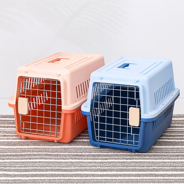 Pet Travel Carrier – Safe & Comfortable Crate for Cats & Dogs  All colours avaliable