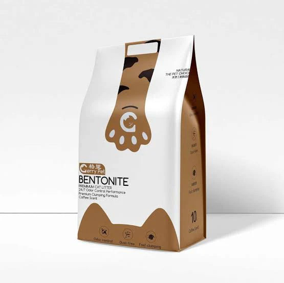 Gerry Pet Bentonite Cat Litter (Scented)-Coffee Flavour