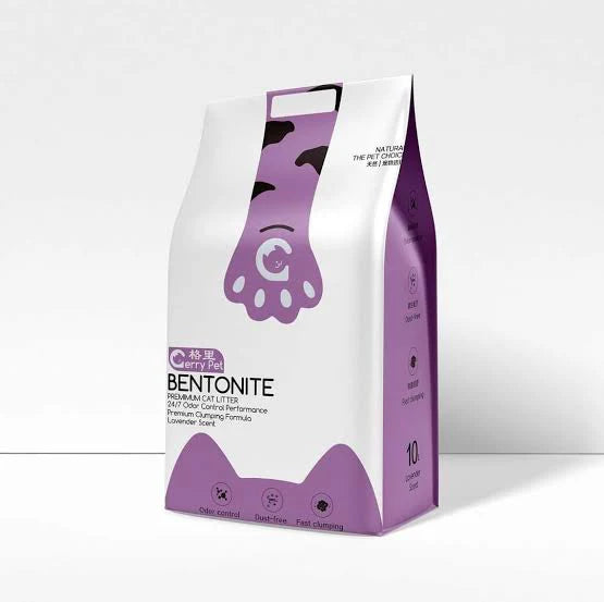 Gerry Pet Bentonite Cat Litter (Scented)- Lavender Flavour