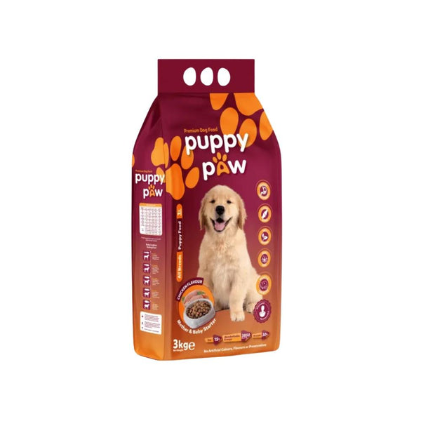Puppy Paw Premium Puppy Food – Chicken Flavor