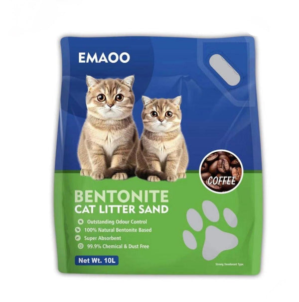 Emaoo Bentonite Cat Litter Sand – Coffee Scent