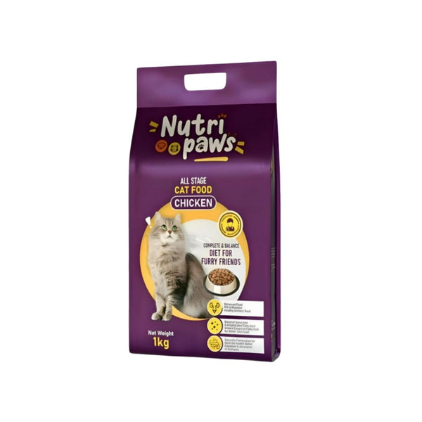 Nutri Paws Cat Food - All Life Stages Cat Food