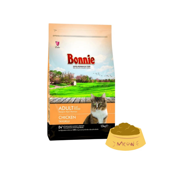 Bonnie Adult Cat Food Chicken