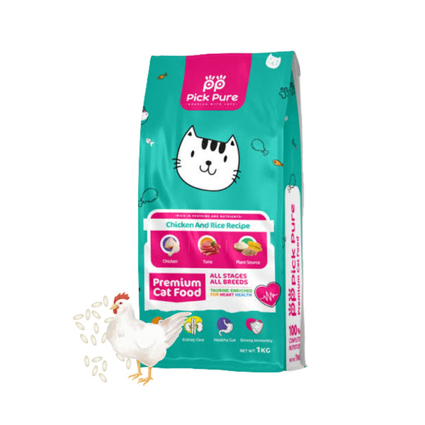 Pick Pure Cat Food – All Life Stages Cat Food – 1 KG