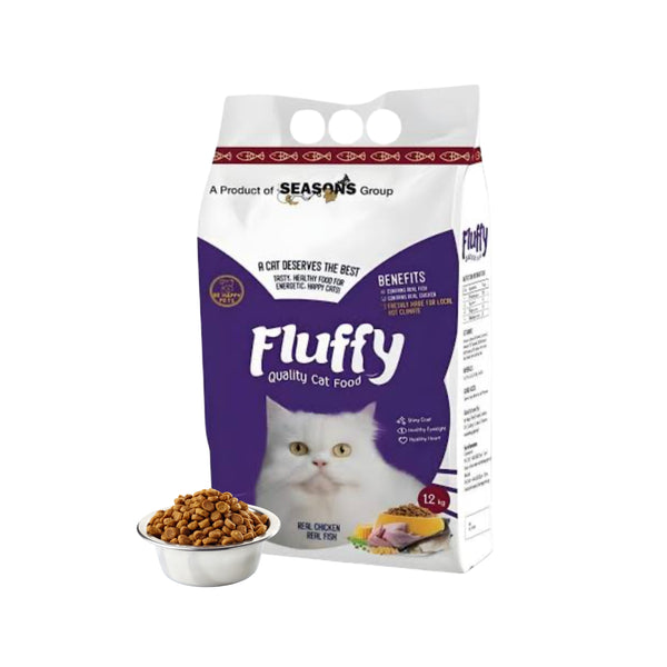 Fluffy Cat Food