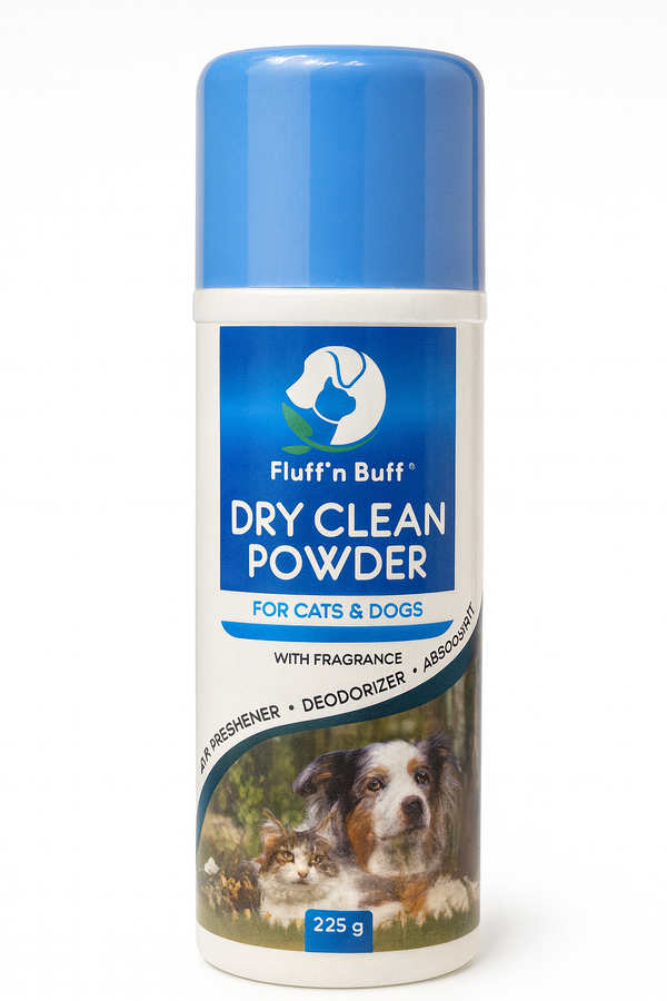 Fluff’n Buff Dry Clean Powder-For Cat & Dogs