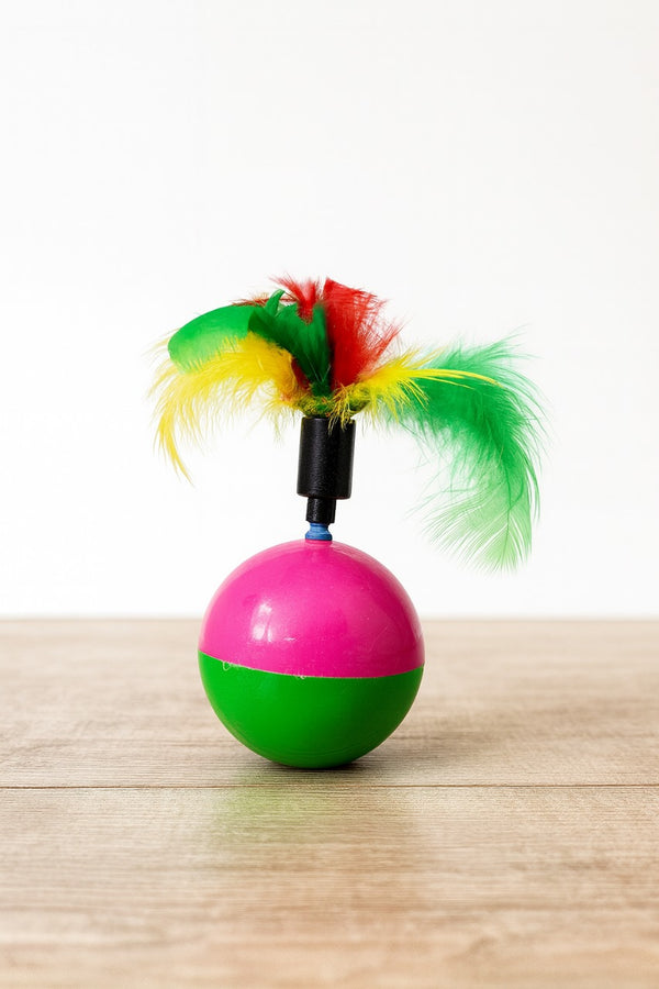 Colorful Feather Ball Cat/ Dog Toy