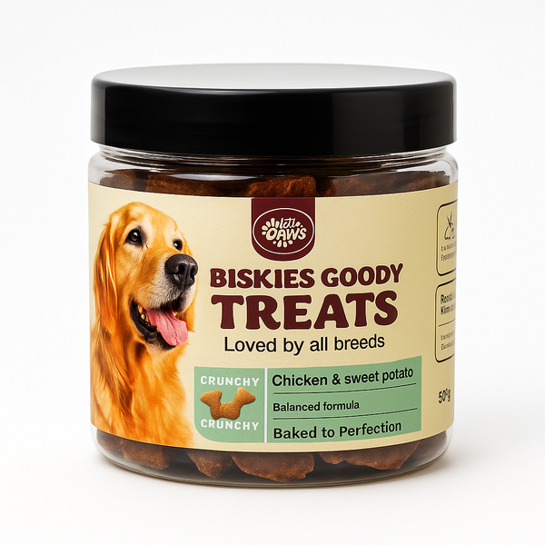 Biskies Goody Treats jar – Chicken & Sweet Potato